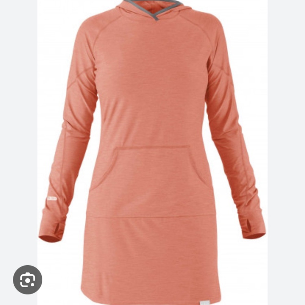 NRS Hoodie Sun Dress | SPF Sunshade | Rafting Paddling Water Sports | Size XS